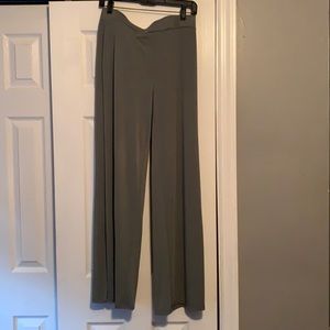 Flare pants with splits on the side